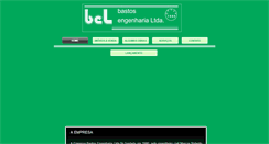 Desktop Screenshot of bastosengenharia.com